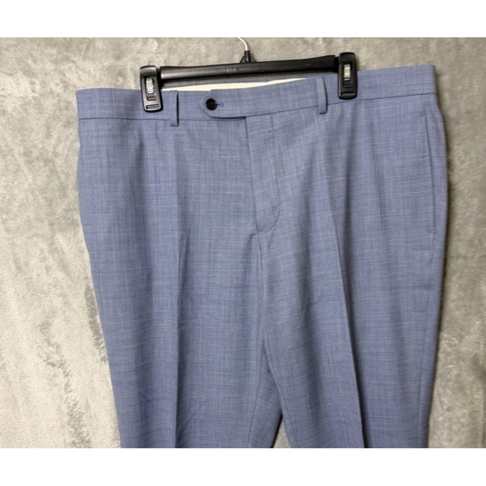 B by Brooks Brothers Suit 48L 38X30 Blue Wool Blend Blazer Pants Classic - Picture 11 of 13